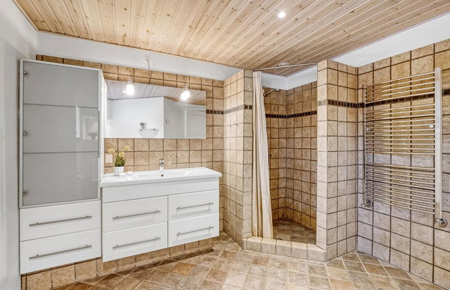 Casa de 4 quartos em Toftum Bjerge com terraço e sauna - Foto 14