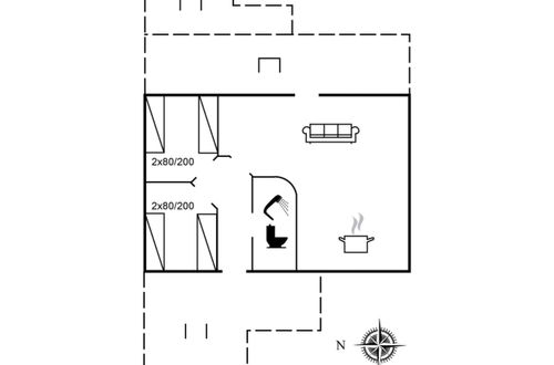 Photo 2 - Maison de 2 chambres à Hejls avec terrasse