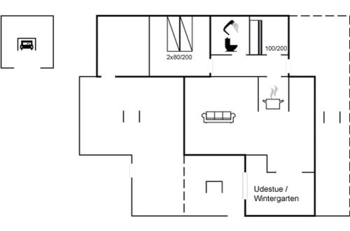 Photo 2 - Maison de 2 chambres à Hals avec terrasse