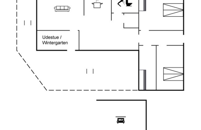 Casa de 3 quartos em Hals com terraço - Foto 2