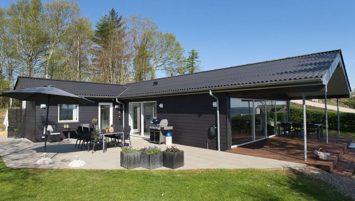 Casa de 4 quartos em Roslev com terraço - Foto 1
