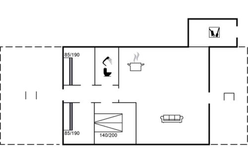 Foto 25 - Casa con 3 camere da letto a Roslev con terrazza