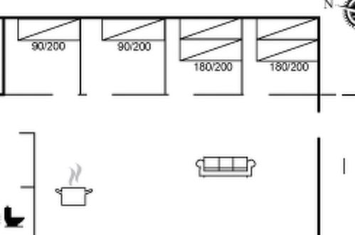 Foto 18 - Casa con 4 camere da letto a Hals con terrazza