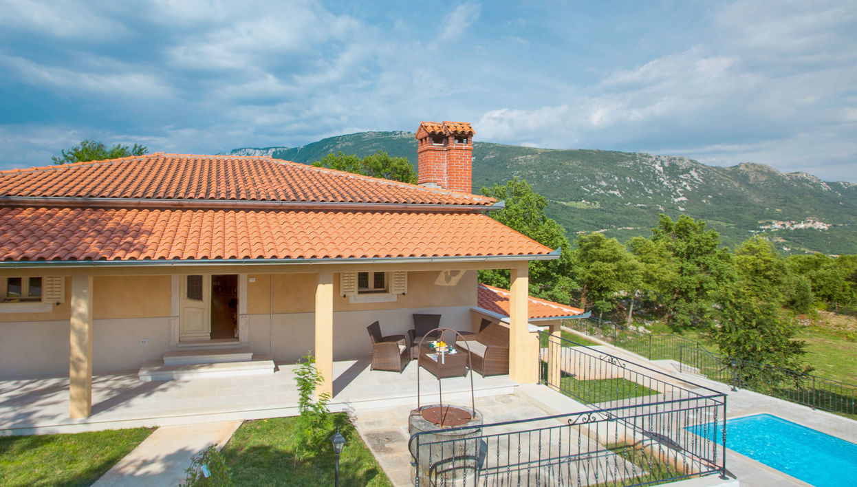 Haus mit 4 Schlafzimmern in Kršan mit privater pool und garten - Foto 1