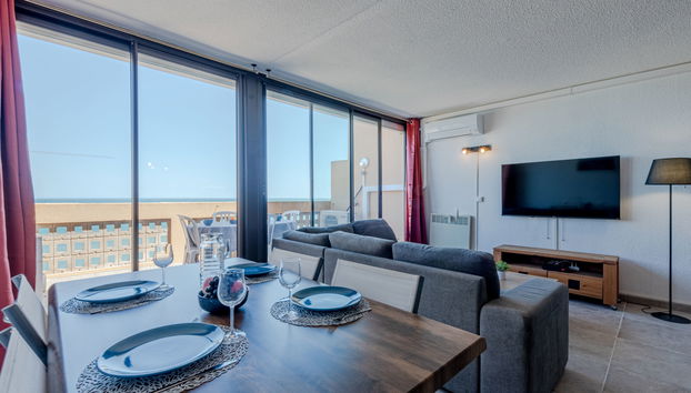 Apartment mit 3 Schlafzimmern in Le Barcarès mit schwimmbad und terrasse - Foto 5