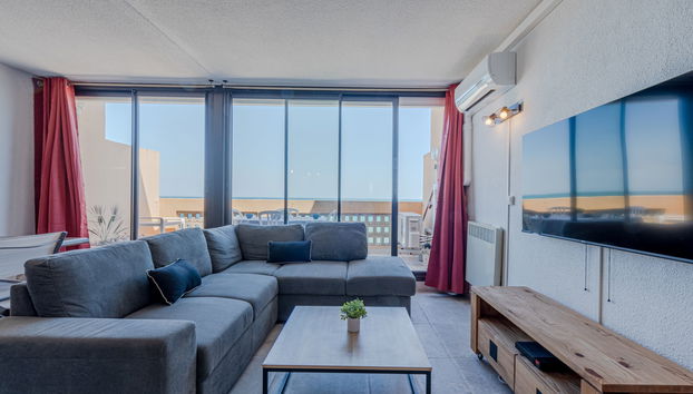 Apartment mit 3 Schlafzimmern in Le Barcarès mit schwimmbad und terrasse - Foto 3