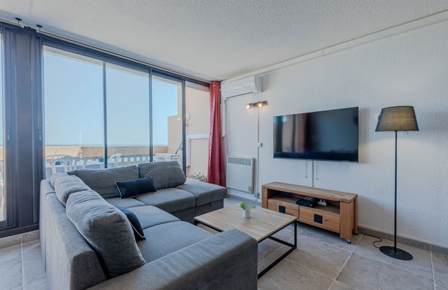 Apartamento de 3 quartos em Le Barcarès com piscina e terraço - Foto 7