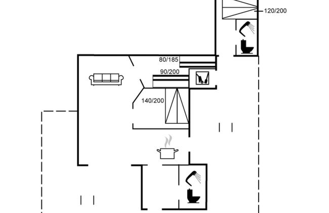 Casa de 2 quartos em Nordenhuse com terraço - Foto 2