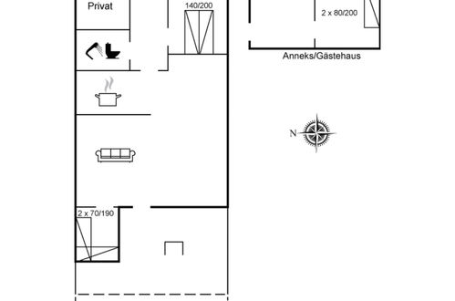 Foto 42 - Casa con 2 camere da letto a Vejlby Fed con terrazza