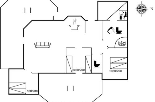 Photo 13 - 3 bedroom House in Broager with terrace and sauna