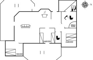 Photo 2 - Maison de 3 chambres à Broager avec terrasse et sauna