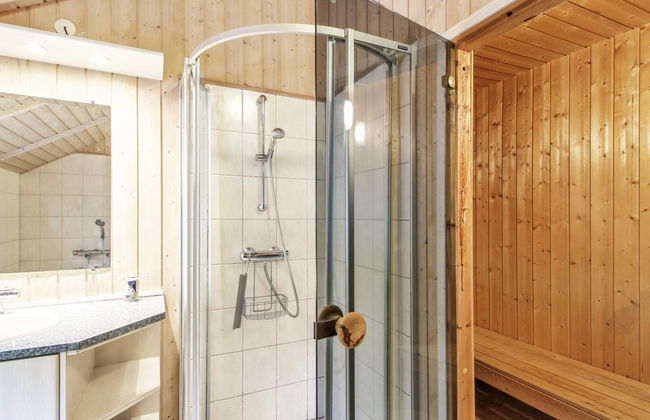 Casa de 4 quartos em Give com terraço e sauna - Foto 23