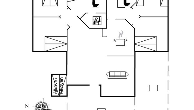 Haus mit 4 Schlafzimmern in Give mit terrasse und sauna - Foto 2