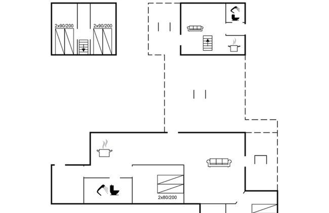 Casa de 2 quartos em Fur com terraço - Foto 2