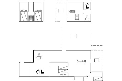 Photo 2 - 2 bedroom House in Fur with terrace