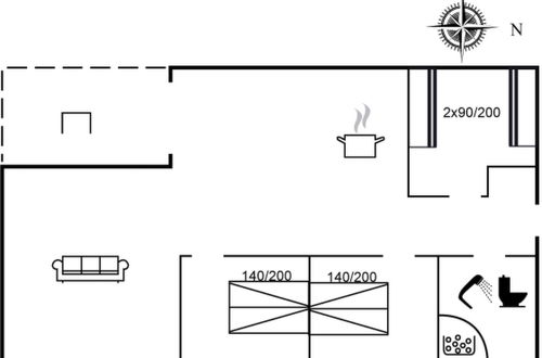 Photo 16 - 3 bedroom House in Hals with terrace