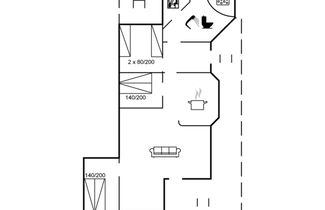 Foto 2 - Casa con 3 camere da letto a Bjert con terrazza e sauna