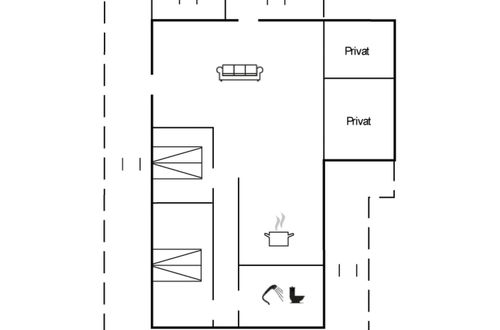 Foto 17 - Casa con 3 camere da letto a Rønde con terrazza