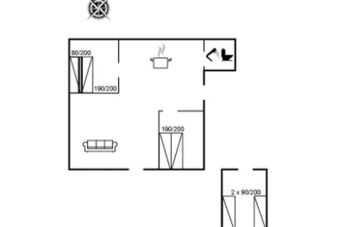 Foto 23 - Haus mit 2 Schlafzimmern in Harrerenden mit terrasse
