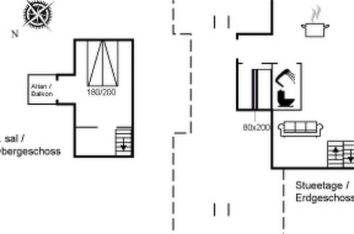 Foto 23 - Haus mit 2 Schlafzimmern in Otterup mit terrasse