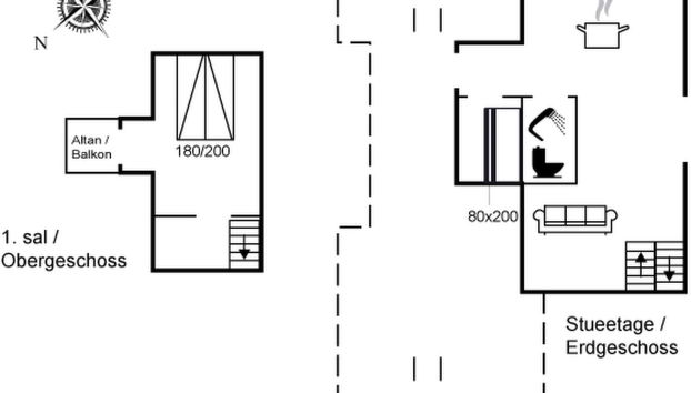 Casa de 2 quartos em Otterup com terraço - Foto 2