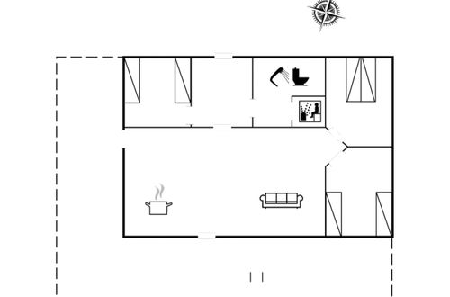 Foto 2 - Casa de 3 quartos em Vesterø Havn com terraço e sauna