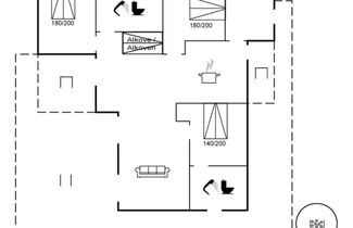 Foto 2 - Casa de 3 quartos em Græsted com banheira de hidromassagem