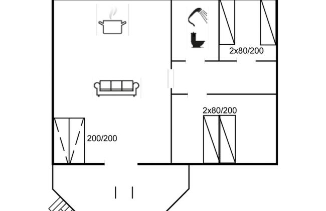 Apartamento de 2 quartos em Allinge com piscina e terraço - Foto 20
