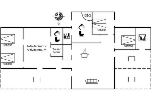 Foto 37 - Casa de 4 quartos em Løkken com terraço e sauna