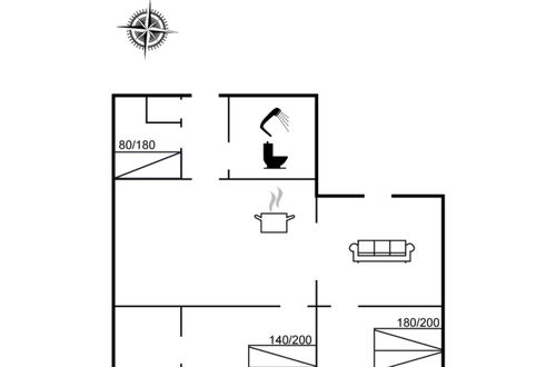 Foto 20 - Casa de 3 quartos em Løkken com terraço