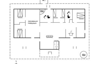 Foto 2 - Haus mit 4 Schlafzimmern in Løkken mit terrasse und sauna