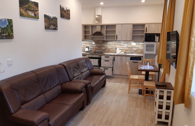 Apartamento de 2 quartos em Desná com jardim e banheira de hidromassagem - Foto 1