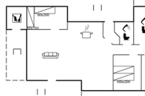 Foto 12 - Haus mit 3 Schlafzimmern in Løkken mit terrasse und sauna