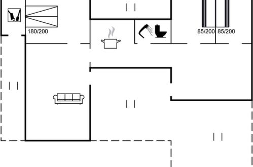 Foto 19 - Casa de 3 quartos em Løkken com terraço