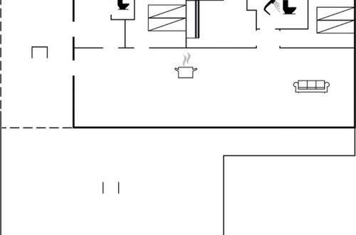 Foto 2 - Casa de 3 quartos em Løkken com terraço