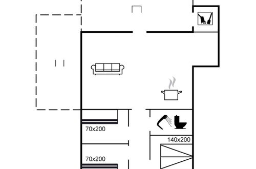 Foto 16 - Casa de 3 quartos em Løkken com terraço