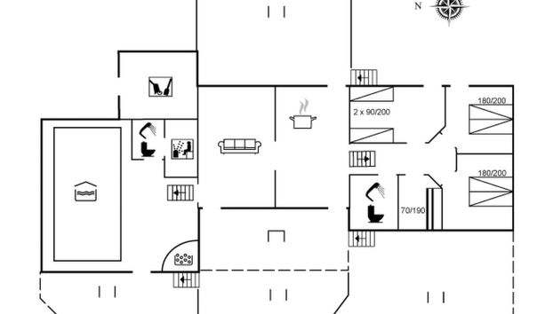 Haus mit 4 Schlafzimmern in Løkken mit privater pool und terrasse - Foto 2