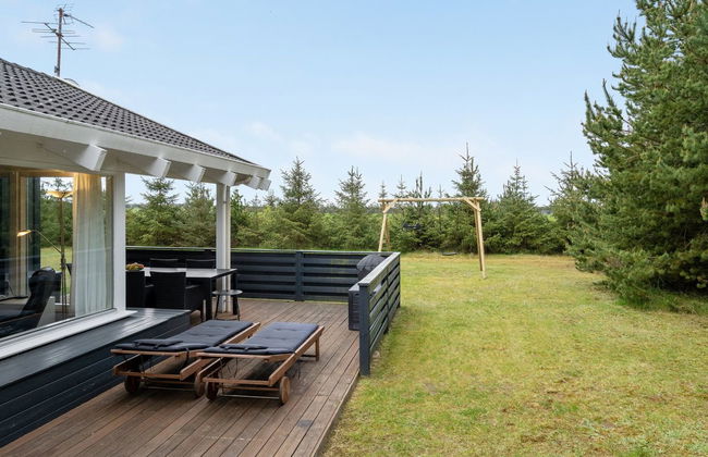 Casa de 3 quartos em Løkken com piscina privada e terraço - Foto 12