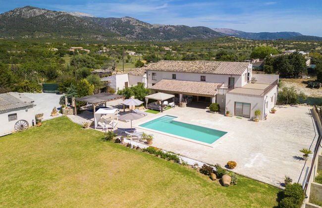 Casa de 4 quartos em Selva com piscina privada e jardim - Foto 34