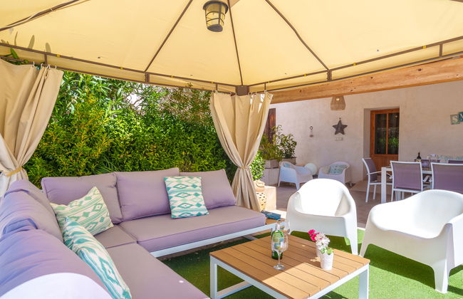 Casa de 4 quartos em Selva com piscina privada e jardim - Foto 31