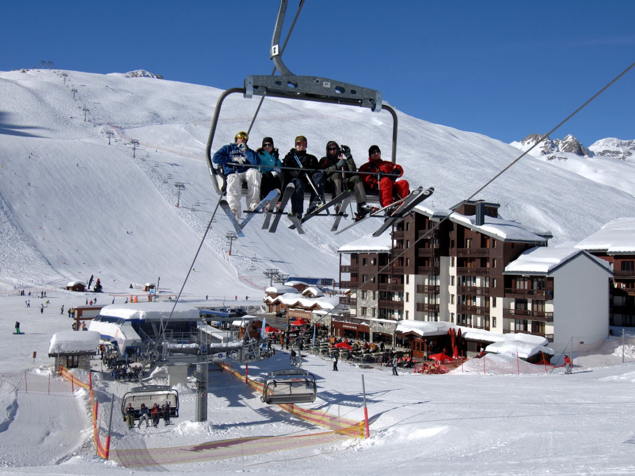 Foto 5 - Apartment mit 1 Schlafzimmer in Tignes mit blick auf die berge