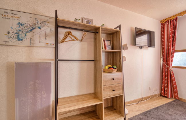 Apartment mit 1 Schlafzimmer in Villarembert mit schwimmbad - Foto 12