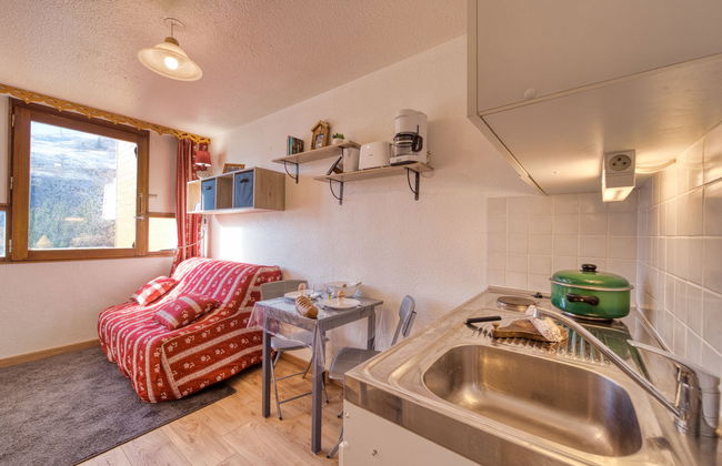 Apartment mit 1 Schlafzimmer in Villarembert mit schwimmbad - Foto 10