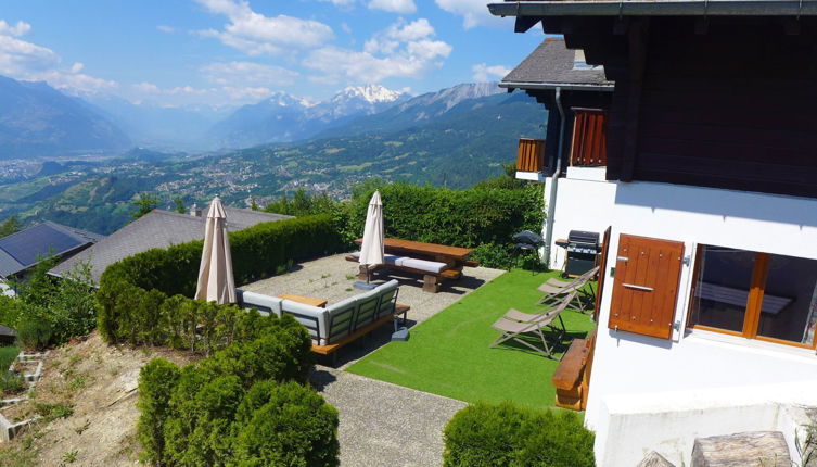 Foto 1 - Casa de 3 quartos em Lens com terraço e vista para a montanha
