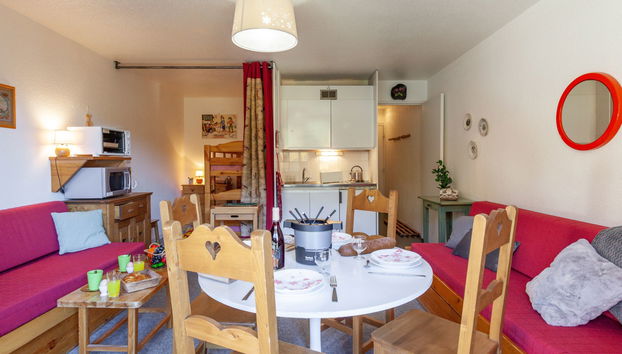 Apartment mit 2 Schlafzimmern in Villarembert mit schwimmbad - Foto 2