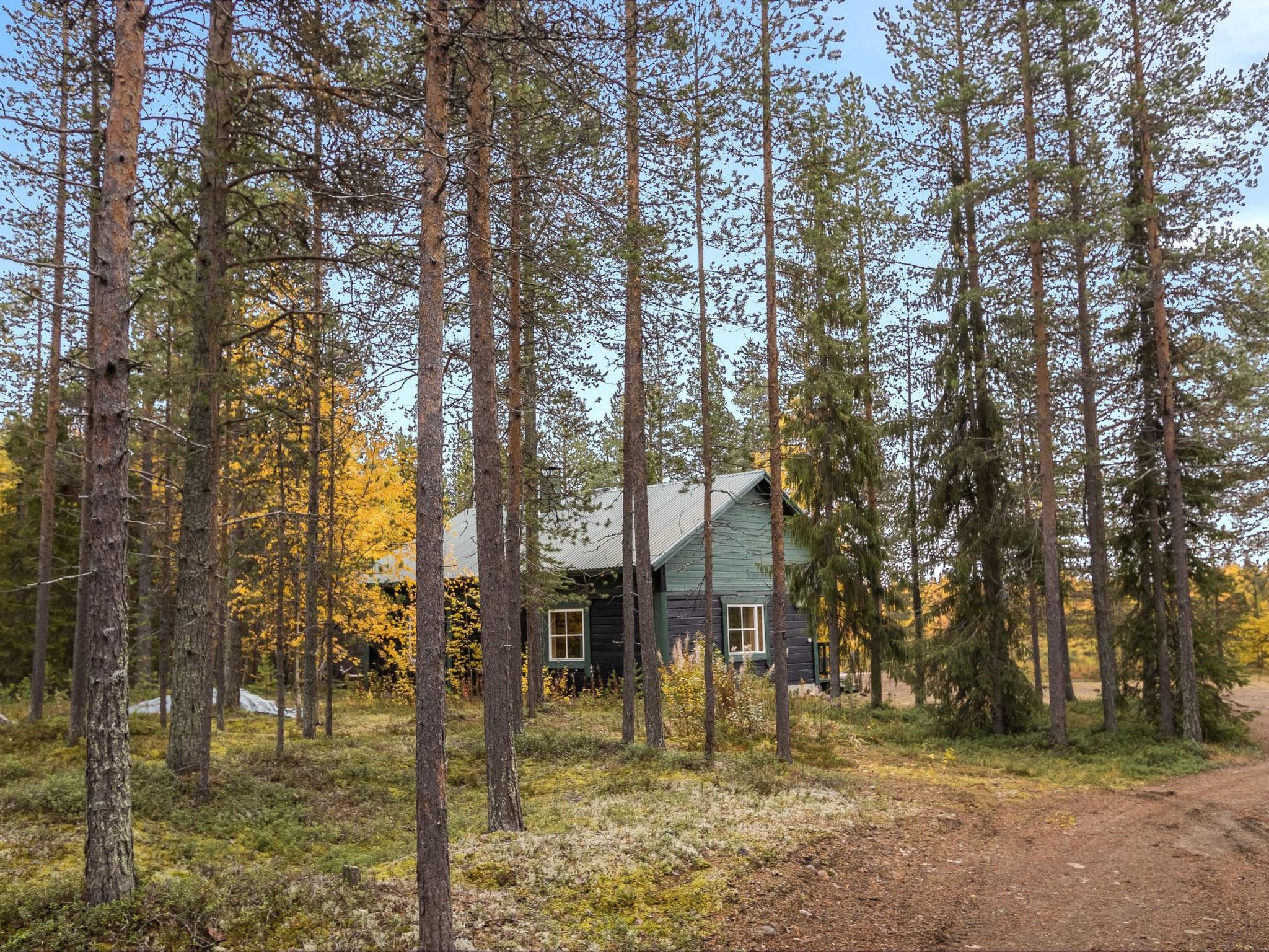 Foto 1 - Casa de 2 habitaciones en Kittilä con sauna y vistas a la montaña