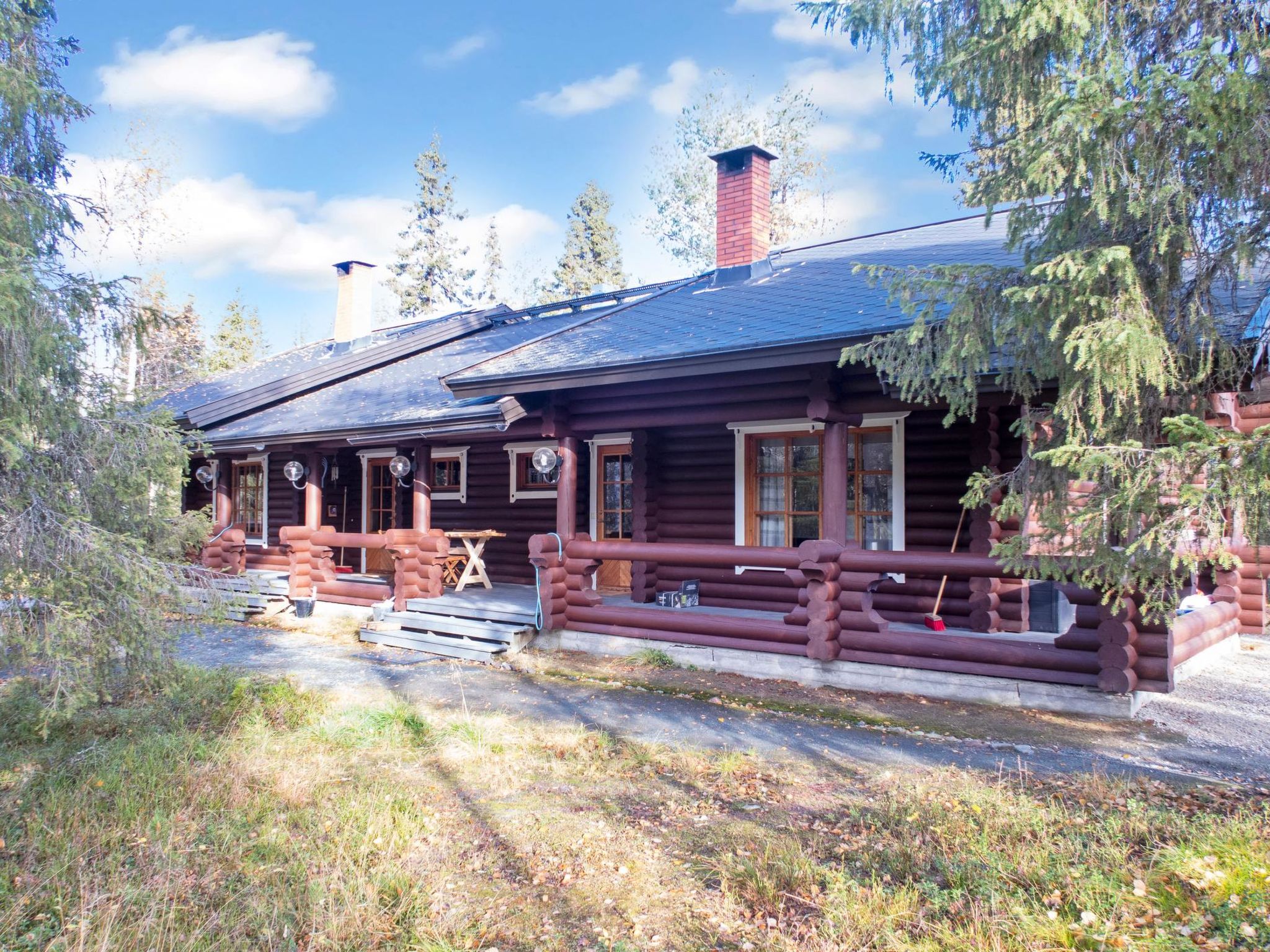 Foto 3 - Casa de 2 habitaciones en Kuusamo con sauna y vistas a la montaña