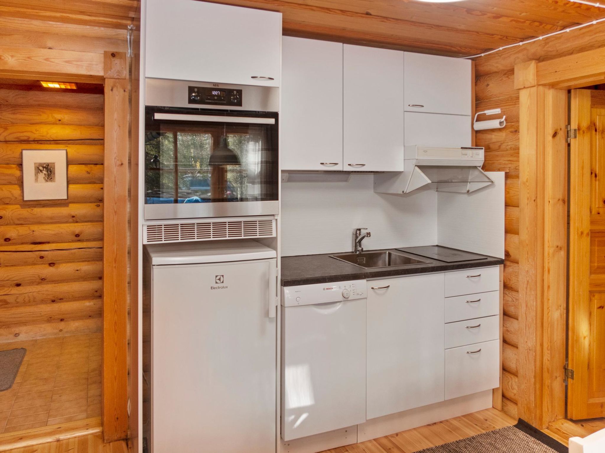Foto 6 - Haus mit 2 Schlafzimmern in Kuusamo mit sauna und blick auf die berge