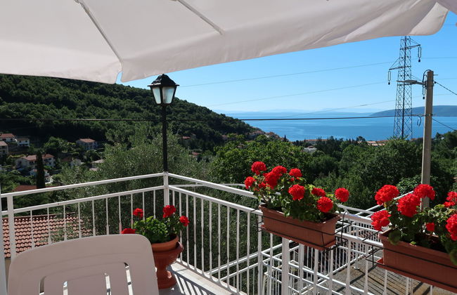 Apartamento de 2 quartos em Mošćenička Draga com terraço - Foto 13
