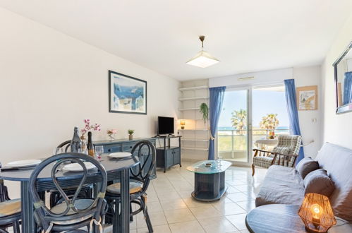 Foto 6 - Appartamento con 2 camere da letto a Canet-en-Roussillon con piscina e terrazza